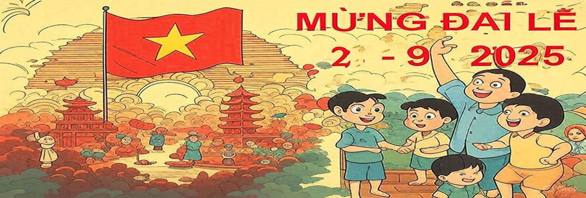Mừng quốc khánh Việt Nam